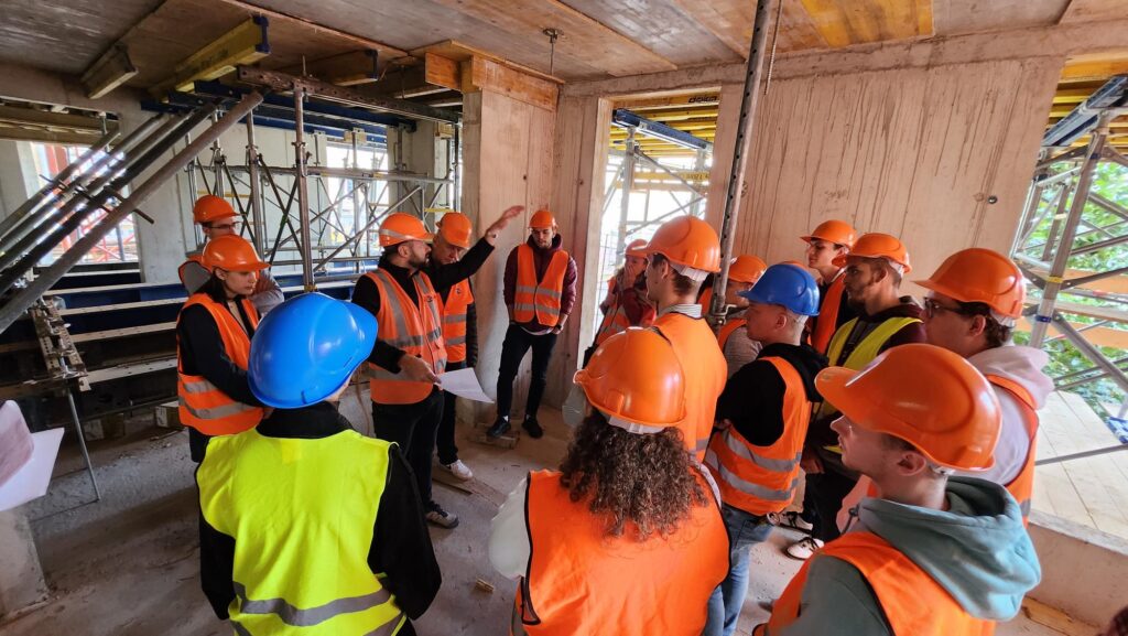 Exkurze na stavbu Polyfunkčního domu Lihovarská