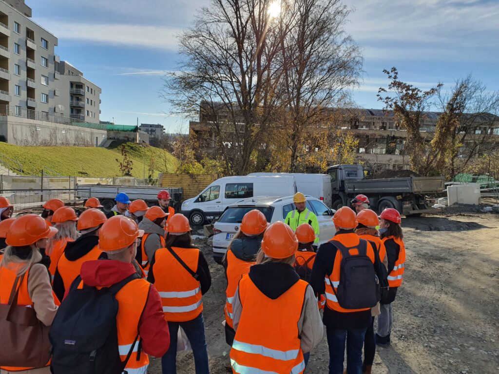 Exkurze studentů na stavbě (pro předmět 126KAN1 a KN1)