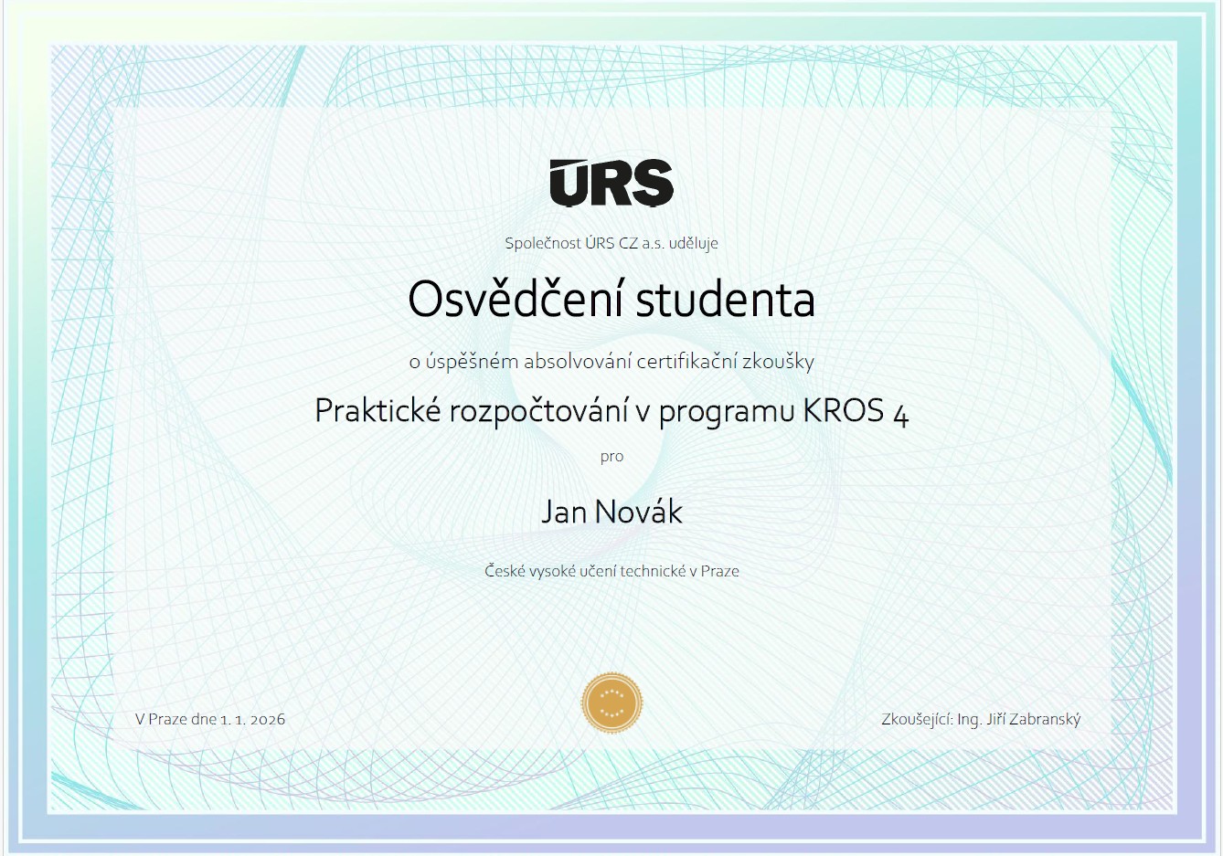 Certifikát